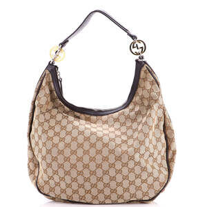 Gucci Twins Hobo Gg Canvas Large #244854G96B